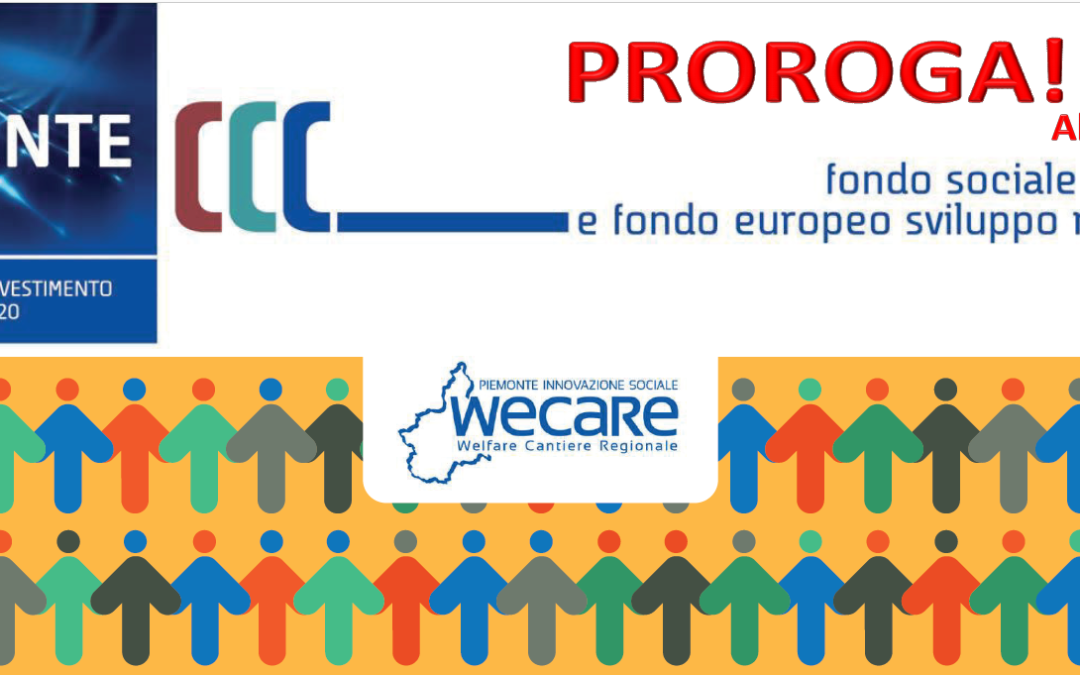 Call per innovatori sociali – proroga al 30 aprile