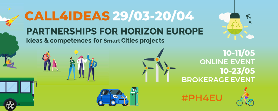 Call4Ideas Partnerships for Horizon Europe