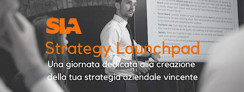 SiA Strategy Launchpad a Torino il 28 novembre