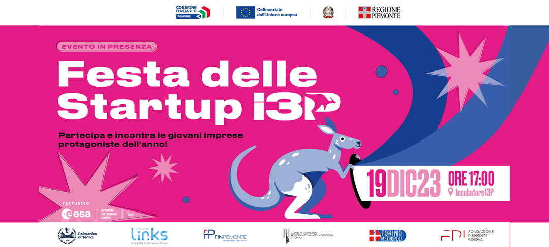 Festa delle start up I3P 2023