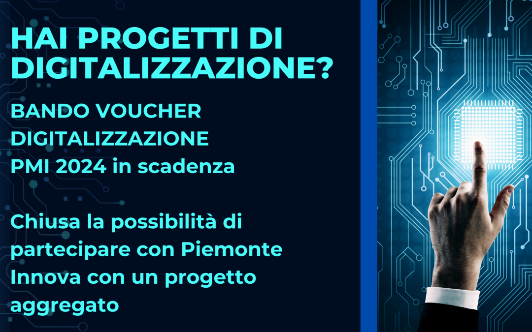 Bando Voucher Digitalizzazione PMI 2024 – PR-FESR 2021-2027