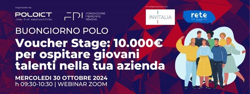 Buongiorno Polo – “Voucher stage” 10.000 euro alle imprese che attraggono nuovi talenti