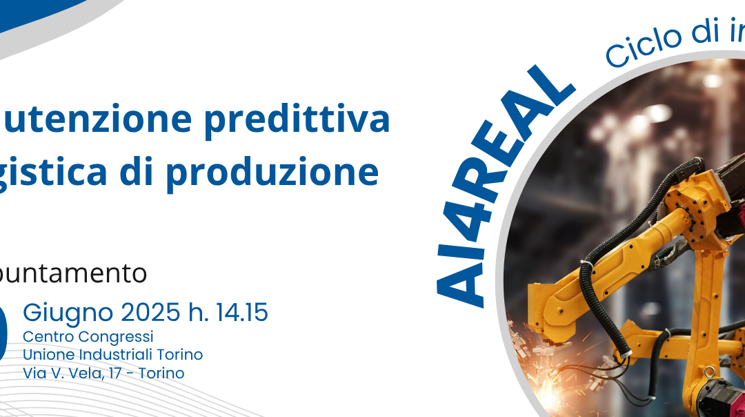 AI4REAL: soluzioni applicative di Intelligenza Artificiale – 19 giugno