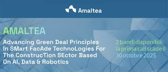 Bando AMALTEA per lo sviluppo, test e validazione di soluzioni hw/sw all’avanguardia per applicazioni nelle facciate edilizie