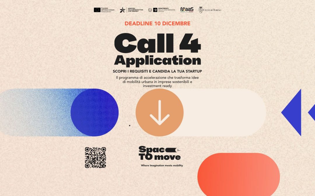 Space ToMove: aperta la call per la mobilità del futuro